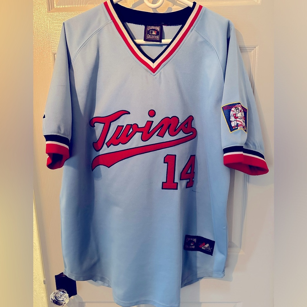 Kent Hrbek Minnesota Twins Light Blue Cooperstown Collection Road Jersey